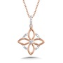 Floral Diamond Pendant