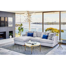 Matador 3 Seater Sofa with Chaise - Mist