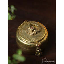 Vintage Brass Paan Box (Single)