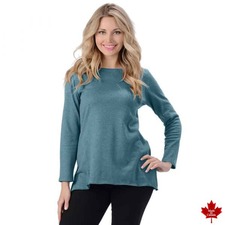 Women’s Hemp Long Sleeve Fluid Top