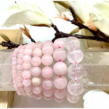 Rose Quartz Bracelet (Love and Romance)