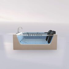 Glassy spa bathtub