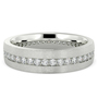 Men's Pave Set Diamond Wedding Band
