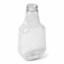 22 Fl Oz Clear PET Sauce Bottle for Sale