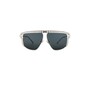Dolce &amp; Gabbana Flat Top in Silver &amp; Dark Grey | REVOLVE