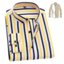 Vertical Stripes Shirt Men