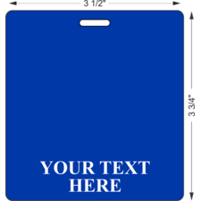 3 ½" x 3 ¾" Full Background Badge Buddies®