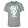 Nike grey just do it 3d short sleeve tee T Shirt Nike