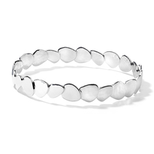 IPPOLITA Classico Crinkle hammered Disc Bangle Bracelet