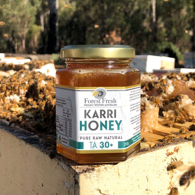 pure raw active karri honey