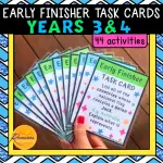Early Finishers Task Cards ...
