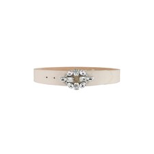 B-Low the Belt Alina Belt in Bone &amp; Silver | REVOLVE