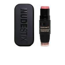 NUDESTIX Nudies Matte All Over Face Blush Color in Sunkissed Pink | REVOLVE