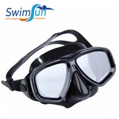 D2 Black Diving Mask