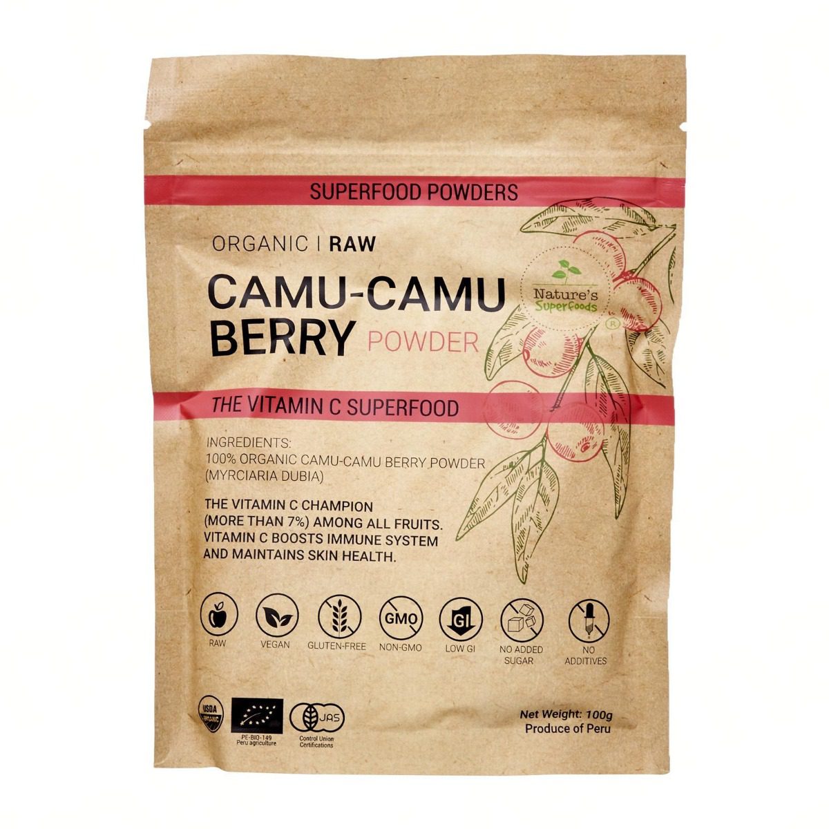 Organic Camu-Camu Berry Pow...