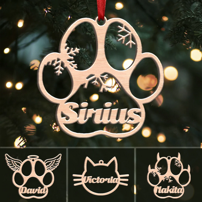 PERSONALIZED DOG/CAT PAW CH...