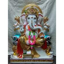 Ganesh Marble Statue