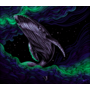 Authentic Digital Art - The Celestial Whale | SuperRare