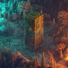 Delta Pillar | Rare Digital Artwork | MakersPlace