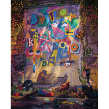 Authentic Digital Art - The Warrior | SuperRare