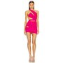 Michael Costello x REVOLVE Marley Midi Dress in Hot Pink | REVOLVE