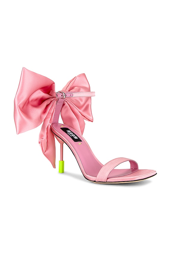 MSGM Iconic Heels in Pink | REVOLVE