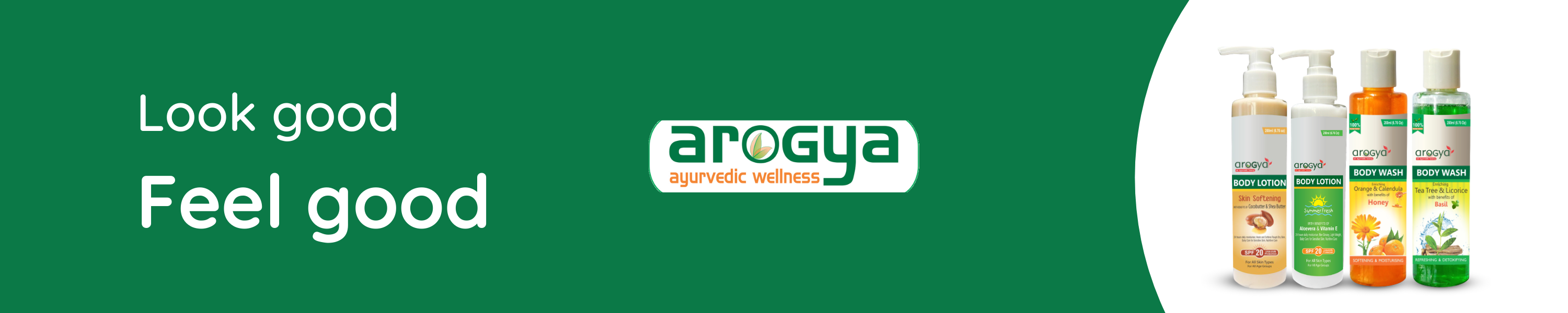 arogya body wash and body l...