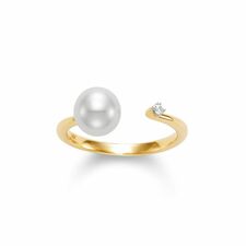 Open-Style Pearl Ring