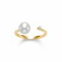 Open-Style Pearl Ring
