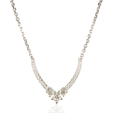 Classic V - Diamond Necklace