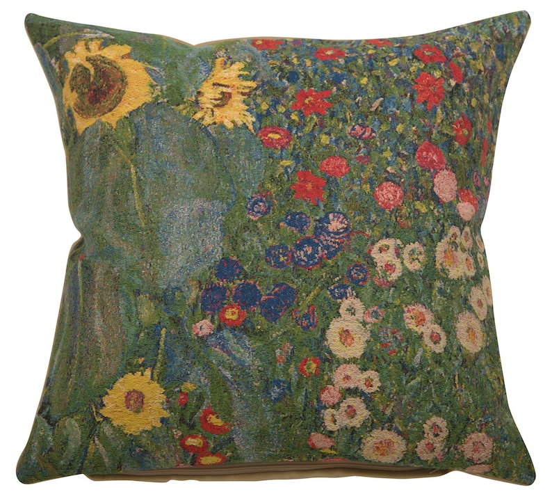 Klimt Floral Pillow Covers ...