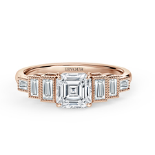 Phoebe Ascher Diamond Vintage Engagement Ring