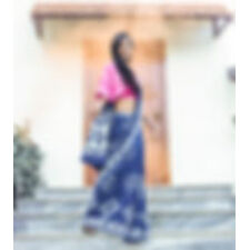 Parampara Indigo Dabu Hand Block