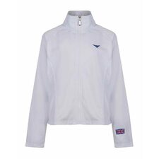 Women White Golf Jacket
