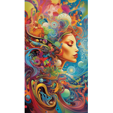 Psychedelic Woman - NFT Showroom