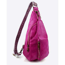 PU Leather Sling Bag