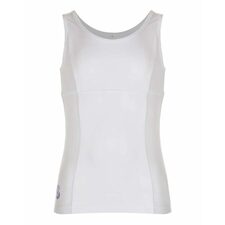 Girls Tennis Tank Top | Girls Branded Golf Tank Top | White