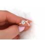 1ct Dakota 7x5mm 14kt Gold Moissanite 4 Prong Dainty Minimalist Oval Solitaire Engagement Ring, Rosados Box