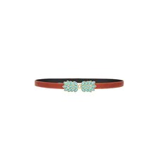 Raina Moni Belt in Cognac &amp; Turquoise | REVOLVE