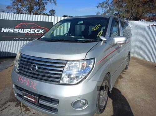 NISSAN ELGRAND LEFT DRIVESH...