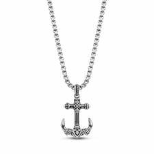 Rebel Anchor Pendant