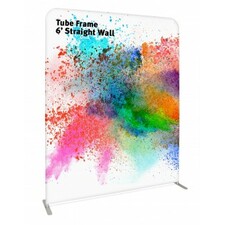 Buy Tube Frame 6' Straight Wall @ Trade Show Display Pros