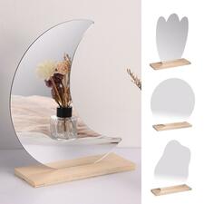 Aesthetic Decor Acrylic Vanity Mirror Frameless