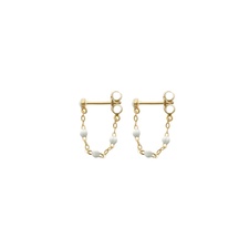Gigi Clozeau Classic Gigi White Earrings