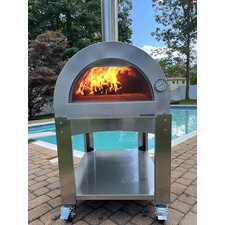 ilFornino® Professional Series Wood Burning Pizza Oven-One Flat Cooking Surface™