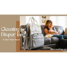 Cleaning a Diaper Bag Is Not That Hard 