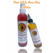 Buzzz Hair Oil &amp; Rose Rice Water Combo