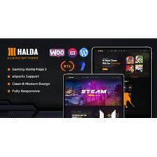 Halda - eSports and Gaming WordPress Theme - Entertainment WordPress