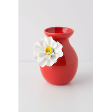 White Poppy Vase - Anthropologie.com