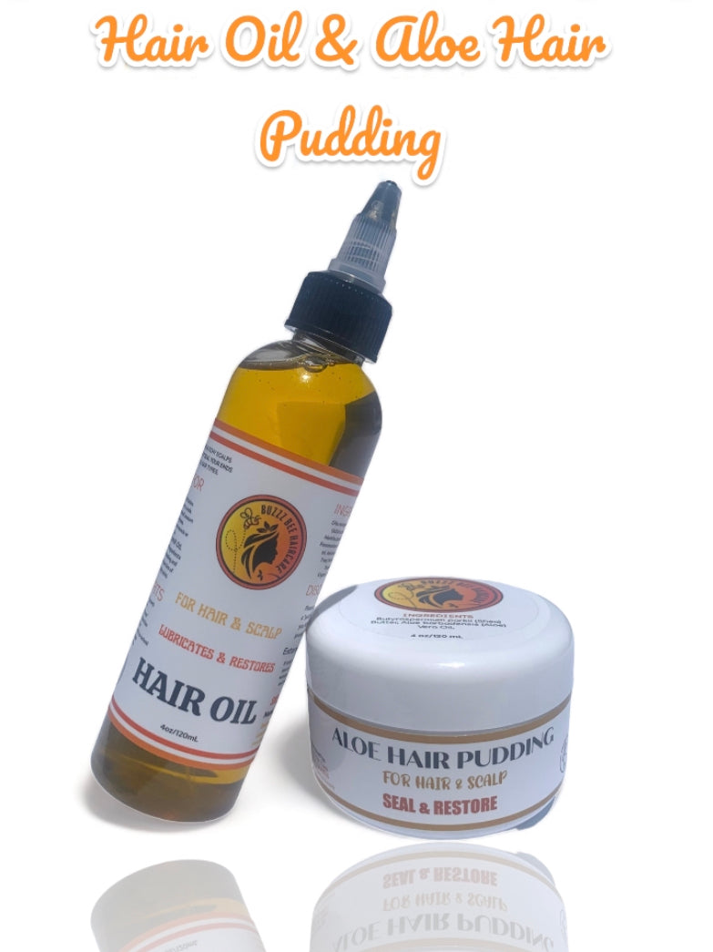 Buzzz Hair Oil &amp; Aloe H...